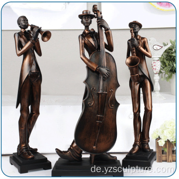Outdoor Bronze Musik Statue Zu Verkaufen